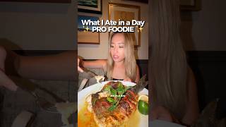 What I ate in a day: PROFESSIONAL FOODIE 🤤 #losangeles #foodie #whatieatinaday
