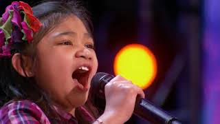 AMERICA'S GOT TALENT 2017 - ANGELICA HALE'S INCREDIBLE 9 YEAR OLD VOICE
