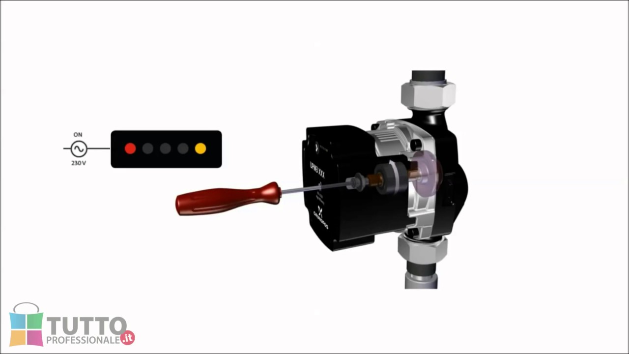 Come installare un circolatore per riscaldamento - GrundFos Alpha 1 L UPM3