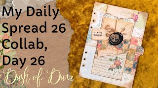 #MyDailySpread26 Day 26 @RachandBellaCrafts collab