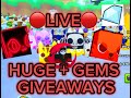 HUGE + GEMS GIVEAWAYS LIVE🔴
