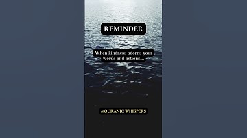 Powerful Islamic Reminder: Elevate Your Character with Good Manners | Short Inspirational Clip