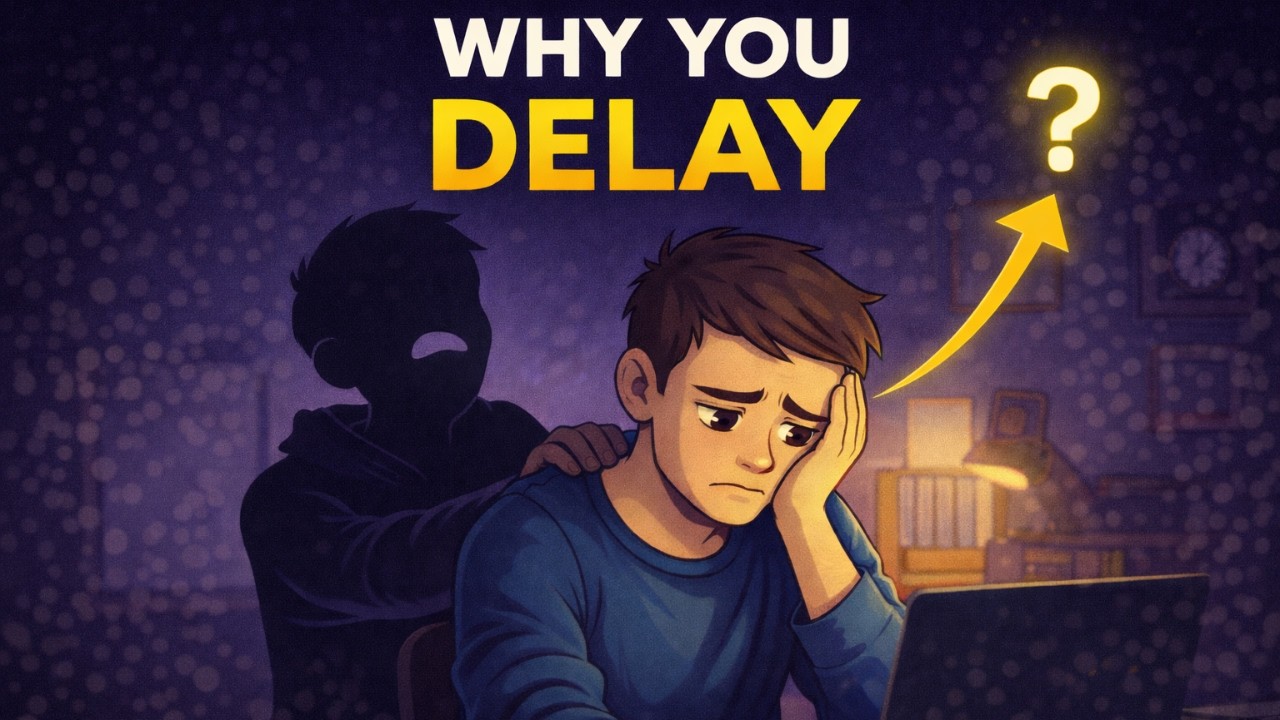The Real Reason You Procrastinate (WATCH THIS)