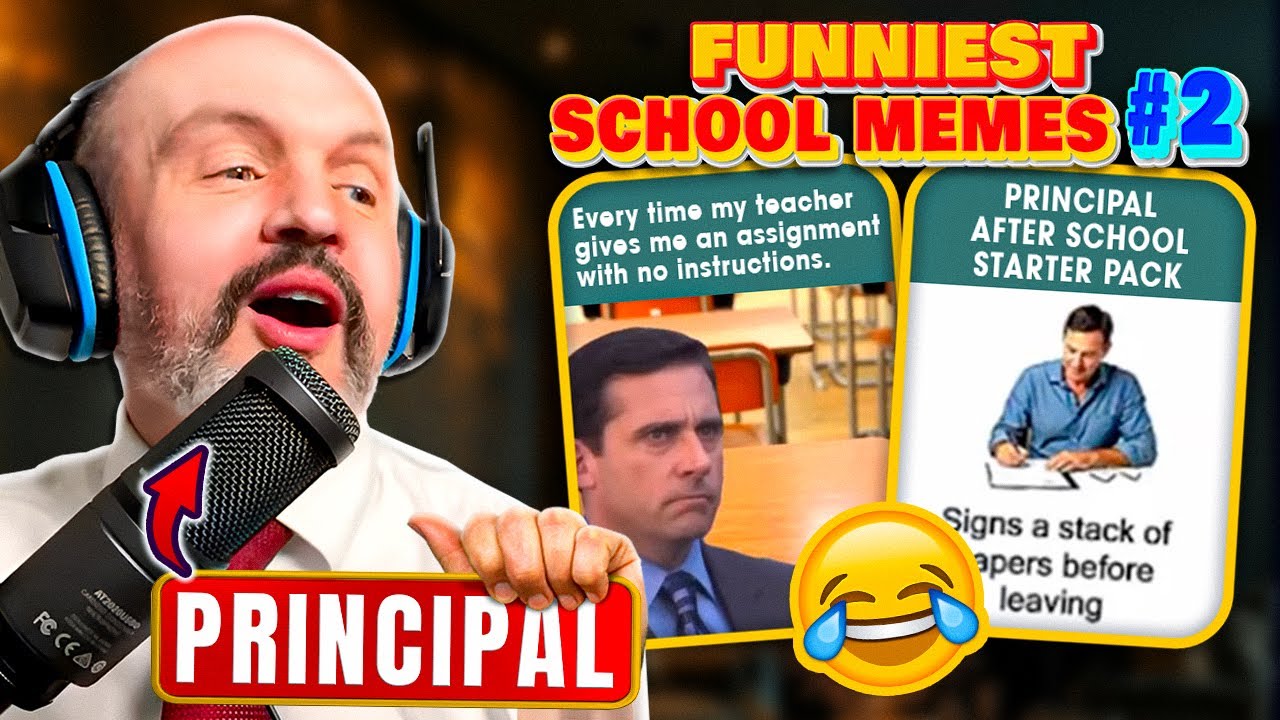 School Principal Reacts to School Memes Volume 2!