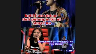 Dan Ombao Before Idol Philippines And Now Top 12 Finalist  At Dati Na Rin Ng Audition Sa The Voice