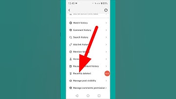 Restore Deleted Videos On TikTok #shorts #tiktok #restore #viralvideo #viralreels #viralshort #trend
