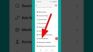 Restore Deleted Videos On TikTok #shorts #tiktok #restore #viralvideo #viralreels #viralshort #trend
