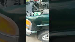 2007 GMC Sierra classic 1500 5.3L power steering pump removal procedure