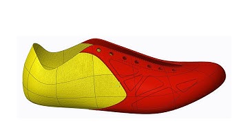Creo Shoe Tutorial 3 - Overall Shape with Freestyle