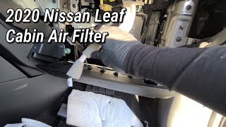 2020 Nissan Leaf Cabin Filter Location / replacement