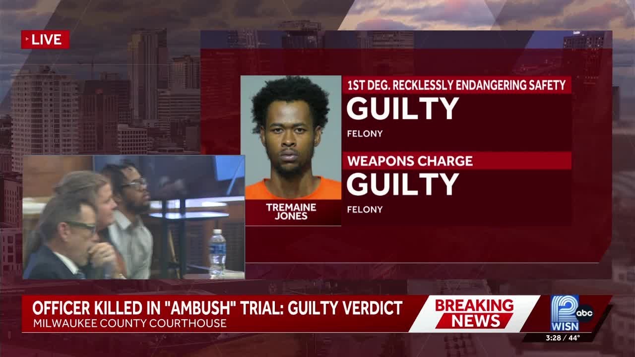 Jury reaches verdict in fatal officer ambush case - YouTube