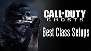 Call Of Duty Ghosts: Create-A-Class GB's Class Setups