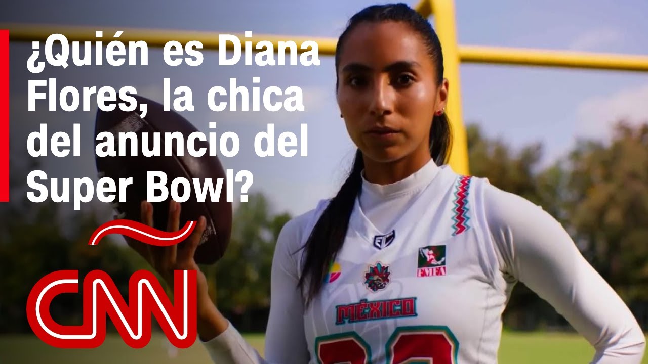 Conozca a Diana Flores: la estrella mexicana del Flag Football que brilló en el Super Bowl