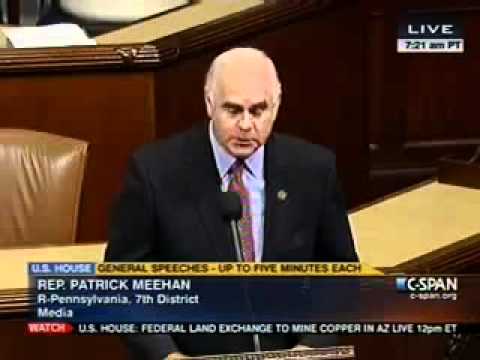 Meehan speaks on the House floor about the Springfield Literacy Center