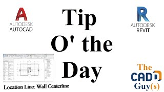 The CADD Guy(s) - Tip O' the Day