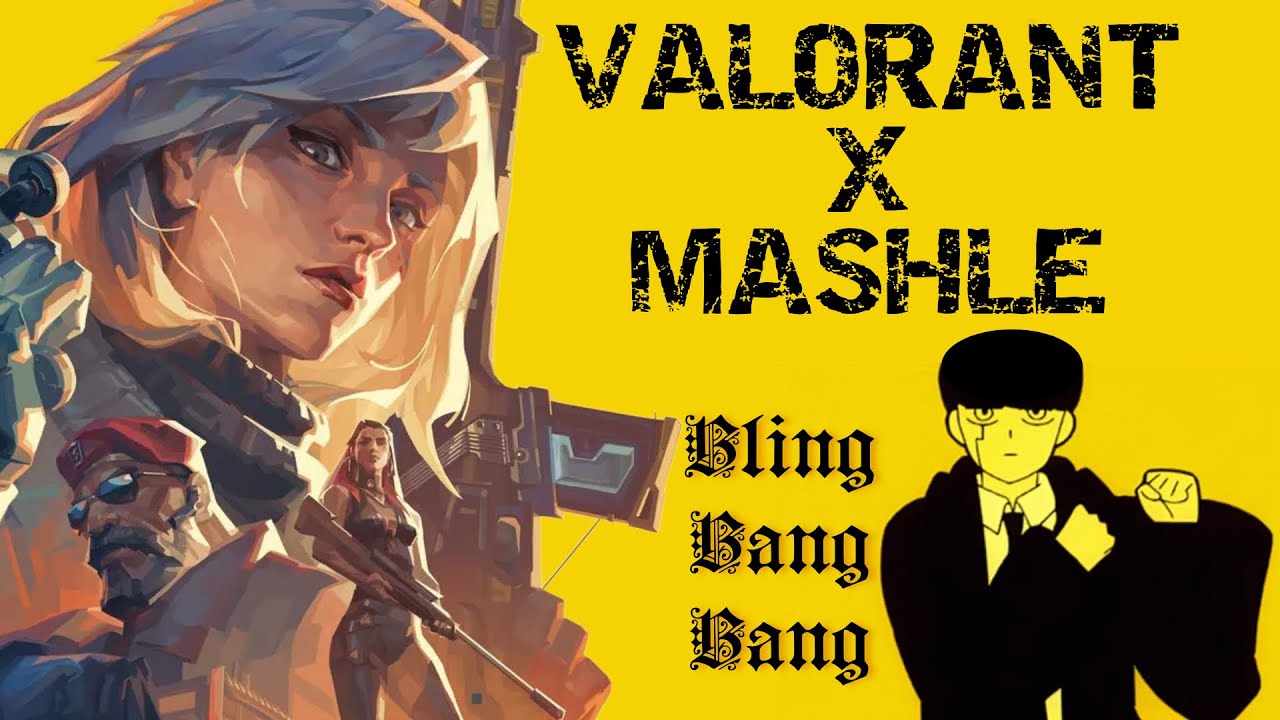 ⚠️Watch Till End⚠️[マッシュルOP] Mashle - Bling Bang Bang Born: A Valorant Montage | 🎮✨ #valorant #mashle