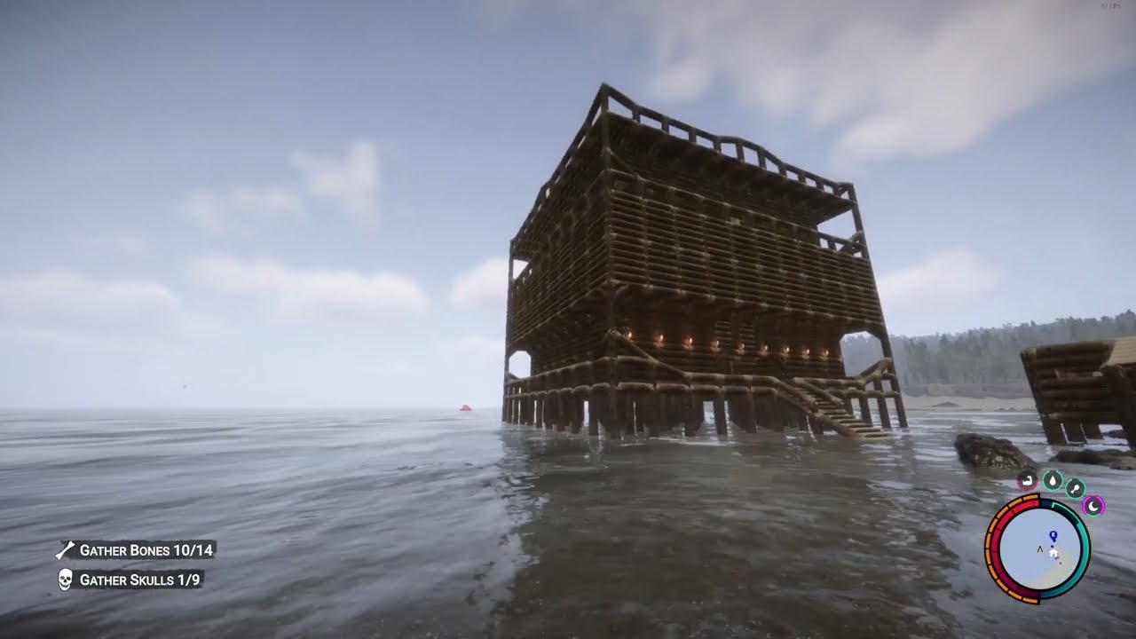 Ocean Front Mega Build Tour ~ Son's Of The Forest