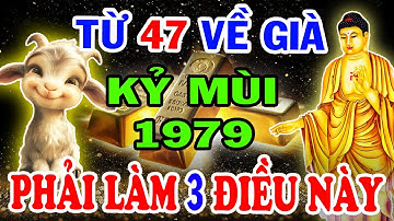 Bí Ẩn Trời Định: Vận Mệnh Kỷ Mùi 1979, Từ 47 Tuổi Lộc Trời Rơi Tận Cửa Về Già Giàu Nứt Đố Đổ Vách
