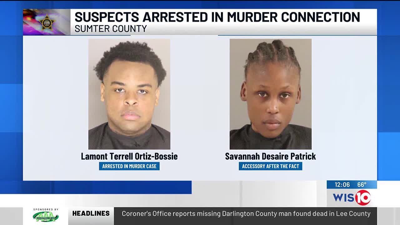 Man and woman arrested in Sumter County deadly shooting - YouTube