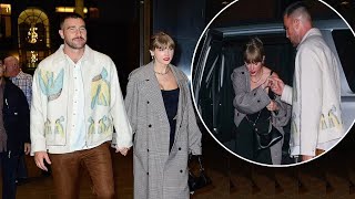 Taylor Swift Spotted Holding Hands With Boyfriend Travis Kelce As They Enjoyed A Romantic Date Night