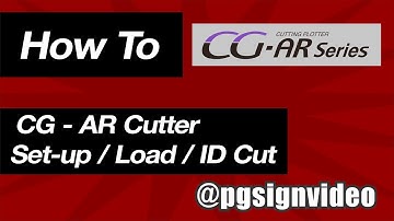 Mimaki CGAR Series: How to Setup Machine / Software for Mimaki ID Cut