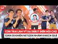Con trai Lâm Vỹ Dạ debut show diễn hội chợ giản dị đến độ netizen nhầm khách quê #lamvyda