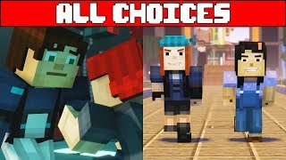 MINECRAFT STORY MODE SEASON 2 EPISODE 5 All Choices (Season Finale)