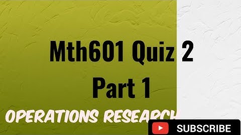 Mth601 quiz 2 || Fall 2023 || Part 1