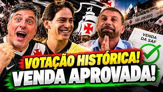 🚨 EXCLUSIVO! BOCA DE URNA INDICA APROVAÇÃO DA VENDA DA SAF DO VASCO PARA LAMACCHIA!