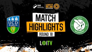 SSE Airtricity Men's First Division Round 18  | UCD 0-0 Bray Wanderers | Highlights