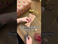 Creative Way to Use Leftover Christmas Wrapping Paper Scraps