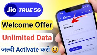 Jio 5g Welcome Offer 2023 | Jio 5g Speed Test | Jio Welcome Offer 5g | Jio 5g Activate kaise kare