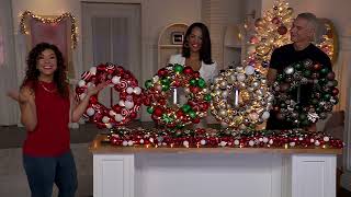 Kringle Express Lit Shatterproof Ornament Collection on QVC