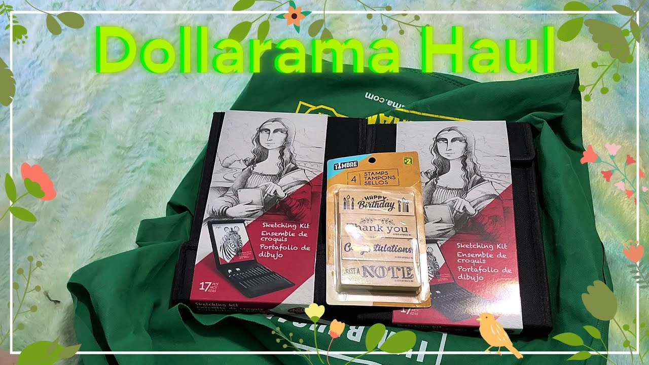 Budget-Friendly Art Haul!  Dollarama Finds for Sketching & Card Making 🎨