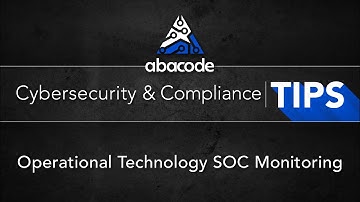16 - Operational Technology SOC Monitoring
