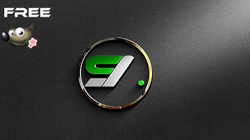 Master Professional Logo Design in GIMP 2025 | FREE 3D Logo Tutorial for Beginners & Experts!