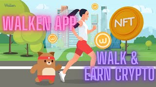 Walken Blockchain Game Walk and Earn App - Move to Earn Crypto Project screenshot 1