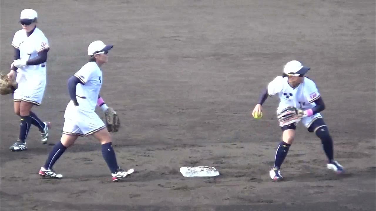 女子ソフトボール　豊田自動織機　フィールディング　日本女子リーグ