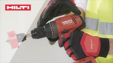 INTRODUCING the Hilti SF 6H-A22 cordless hammer drill driver with Active Torque Control (ATC)