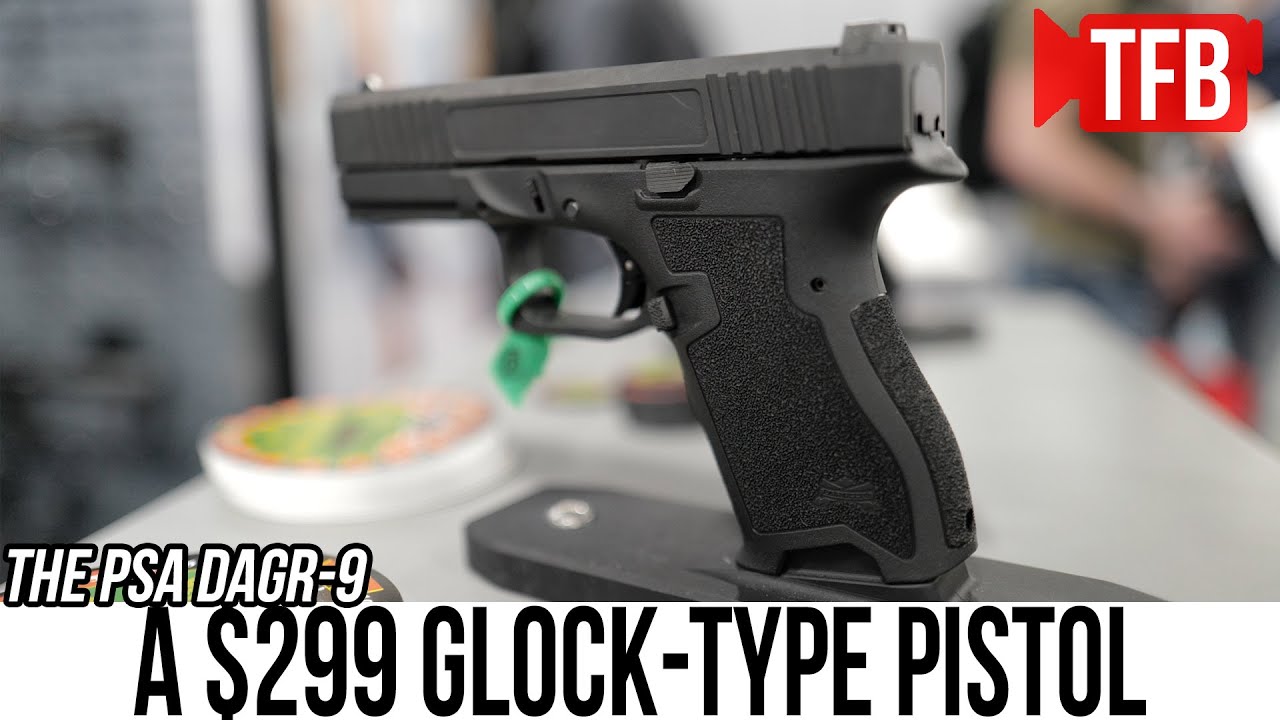 A 300 Glock? The PSA DAGR Gen 3 Glocktype Pistol [SHOT Show 2020