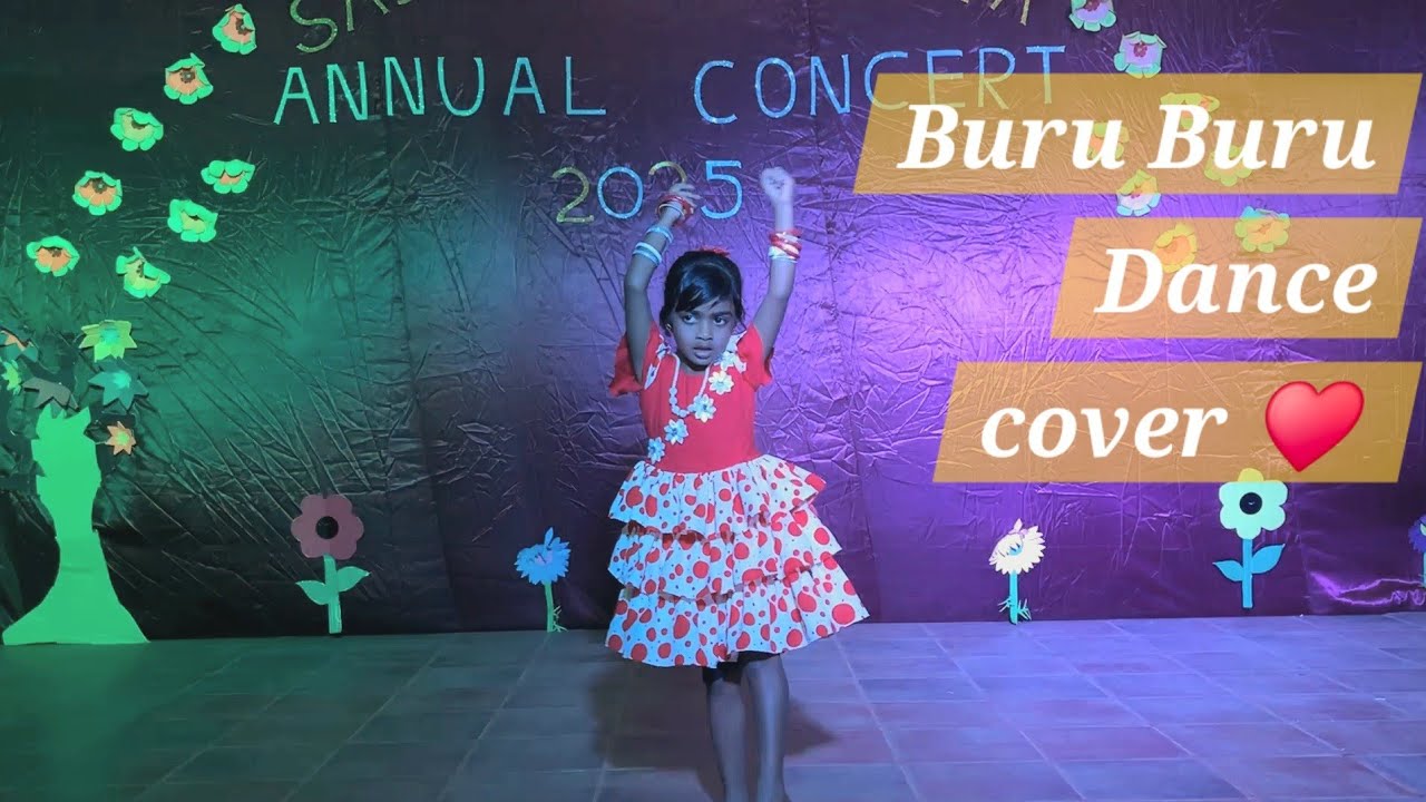 Buru Buru Dancing Cover 💃|Sandaham Sewana Singithi Pre School |2025 Concert |