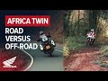 Honda Africa Twin 2020 Road and Off-Road Challenge