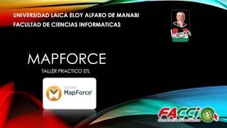 MAPFORCE PRACTICA ETL