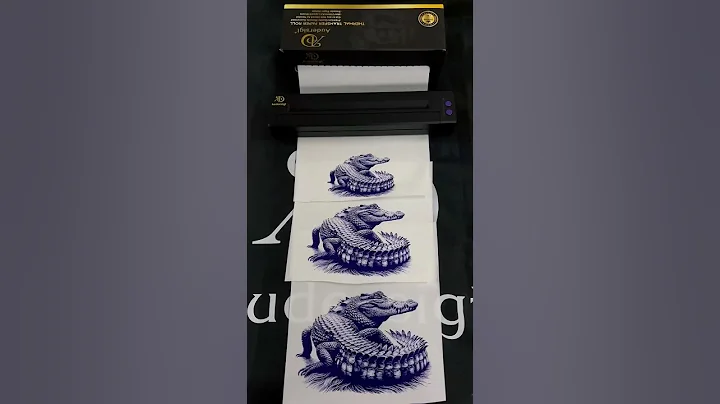 2025 the new function of Audersigt® P19 printer printing roll paper is officially launched. #tattoo