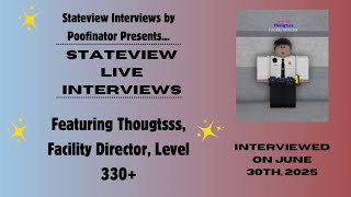 Stateview LIVE Interviews - Thougtsss, FD