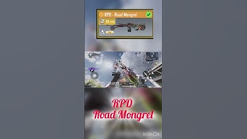 RPD Road Mongrel Mythic Goes BEAST MODE in CODM 🔥💀 #codm #codmobile #callofduty #callofdutymobile