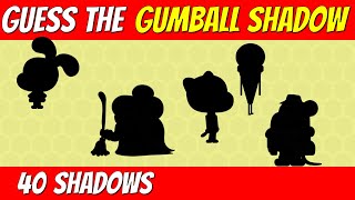 Guess the GUMBALL CHARACTER from SHADOW | Cartoon quiz challenge screenshot 1