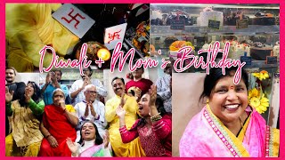 Diwali with Family & Cousins + Mom's birthday | J Vlog