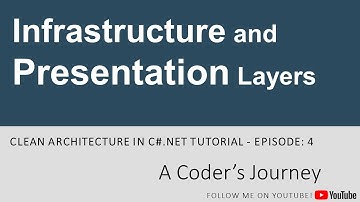 Clean Architecture in C#.NET #4 - Infrastructure and Presentation Layers