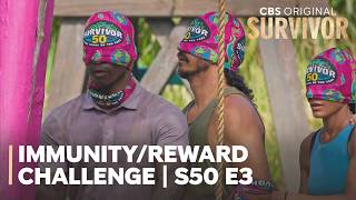 Survivor 50 Immunity & Reward Challenge | Episode 3
